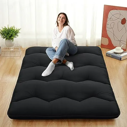 Colchón Futón Japonés Queen Size Plegable, Estilo Tatami, Ne