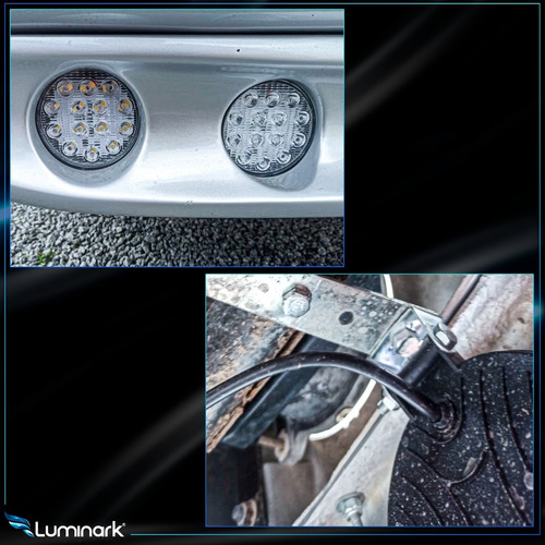 Imagem 5 de 6 de 4x Farol Auxiliar Milha Led 18w 200 Metros 12v 24v Classe A