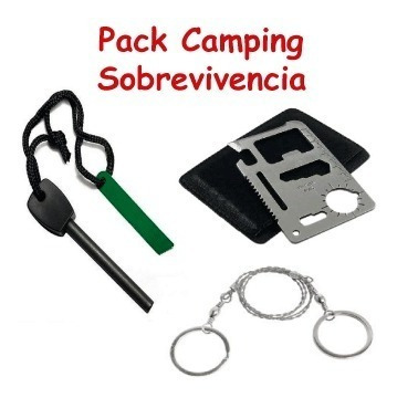 Pack Camping, Sierra De Alambre, Perdernal, Tarjeta Multiuso