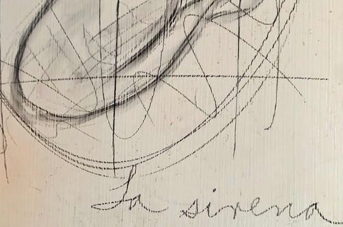 Dibujo La Sirena Juan Soriano (Usado)