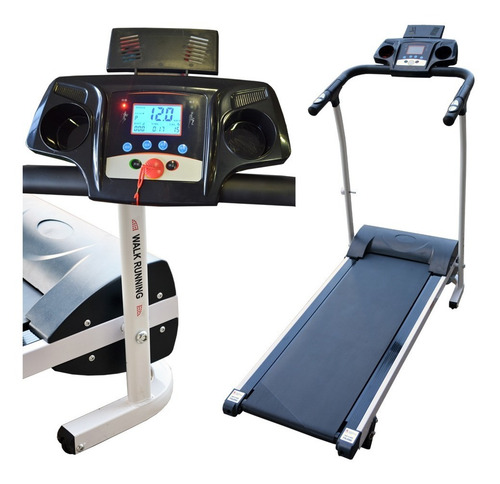 Imagen 7 de 10 de Caminador Eléctrico Plegable 1.5hp Regulable Pulso Crazyfit