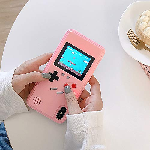 Estuche Rosa Mujer Consola Juegos iPhone 8, Estuche 3d A 7,