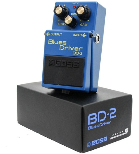Pedal Boss Bd-2 Blues Driver Oferta! Promoção! Envio Já!