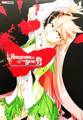 Manga High School Of The Dead Tomo 3 Panini Español