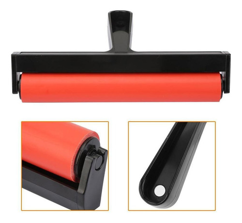 ¡ Rubber Brayer Roller Arte Tinta Pintura Grabado Rodillo