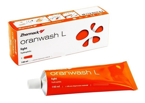 Zhermack Oranwash L X 140ml. Silicona Zhermack Dental