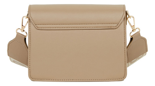 Crossbody Para Mujer Hpc Polo Modelo: 1103-cenizo Color Beige