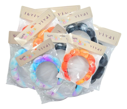 Tiara Nuvem Para Skincare Maquiagem Faixa De Cabelo