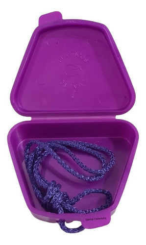 Porta Guarda Estuche Para Aparato Ortodoncia ( 1 Caja ) Color Morado2