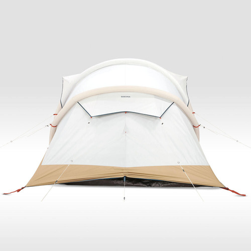 Quechua Air Seconds 4.2 Fb barraca de camping insuflável para 4 pessoas cor bege