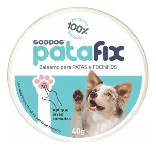 Patafix - Hidratante Natural Pet Anti-ressecamento Das Patas