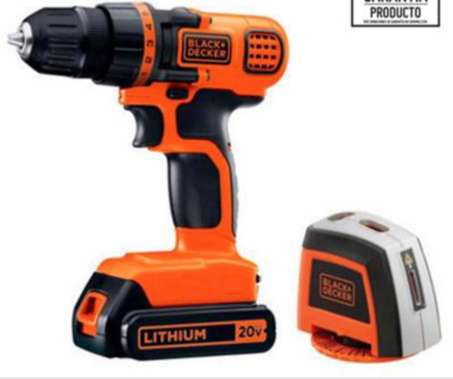 Taladro Atornillador Inalámbrico 20v + Nivel Laser Pared