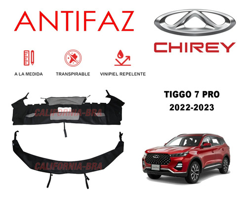 Antifaz Protector Premium Chirey Tiggo 7 Pro 2022 2023