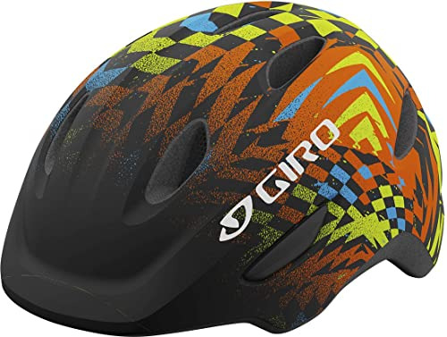 Giro Scamp Mips Cycling Helmet - Youth Matte Black Check Fad