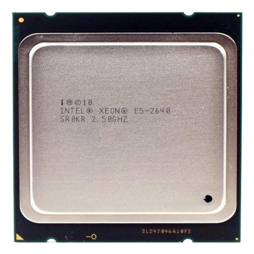 Procesador Intel Xeon E5-2640 CM8062100856401  de 6 núcleos y  3GHz de frecuencia