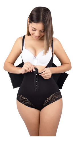 Body Moda King Faja Colombiana Reductora Premium Original Negro L
