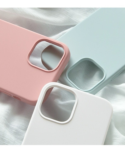 Imagem 7 de 8 de Capa Capinha Case Silicone iPhone 12 Pro Max+ 1 Película