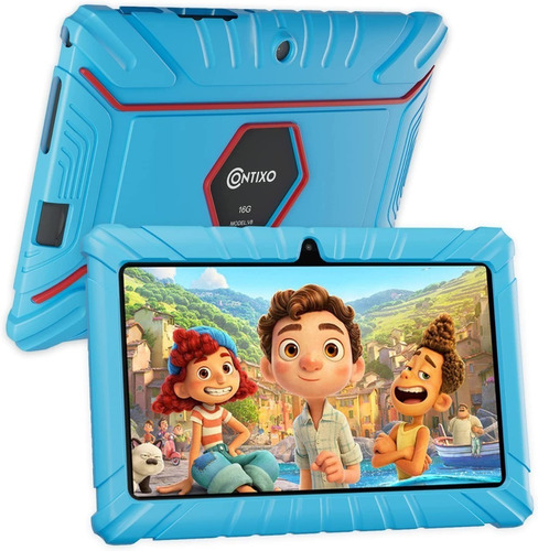 Contixo V8 Niños Tableta 7 Pulgadas Edades 3-7, 16gb, Wi-fi