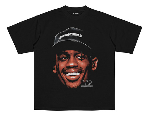 Remera Travis Scott Big Face