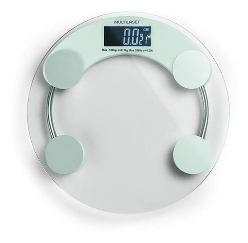 Imagem 1 de 5 de Balança Digital Eatsmart Antiderrapante Hc039 Multilaser