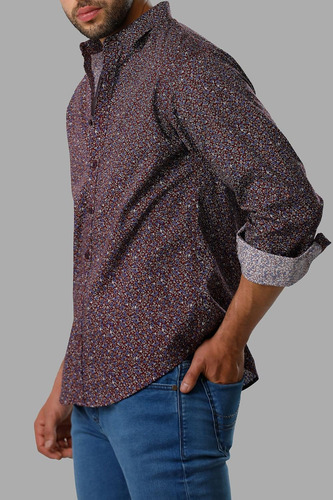 Camisa Ultra Slim Lee Manga Larga Hombre 260