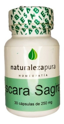 Cáscara Sagrada X 30 Capsulas. Excelente Laxante Natural