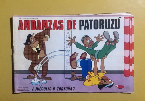 A- Revista Andanzas De Patoruzu N.634 - Septiembre- 1996