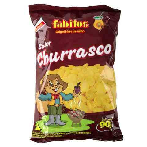 Kit C/5 Salgadinho De Churrasco Fabitos 90g