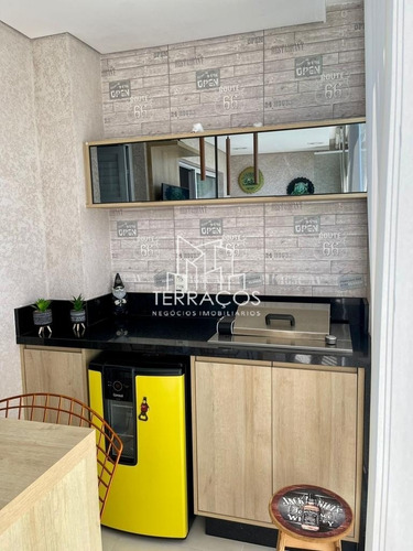 Imagem 4 de 30 de Lindíssimo Apartamento Com 88 M² 3 Dormitórios/1 Suíte Com Closet - Residencial Tons De Ipanema - Jundiaí - Sp - Ap00865 - 70503331