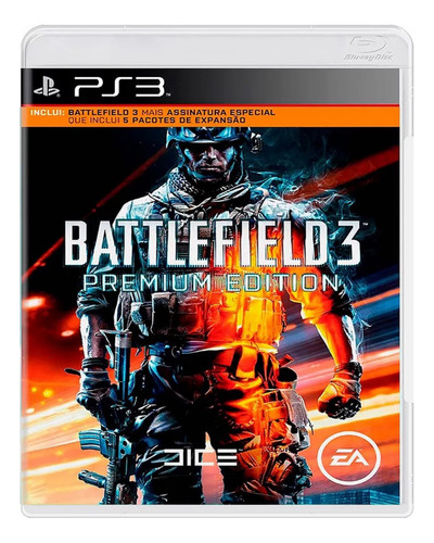 Jogo Ps3 Battlefield 3 Premium Edition Original Mídia Física