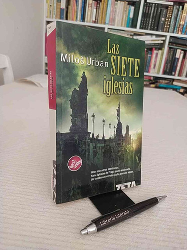 Las Siete Iglesias Milos Urban Ed. B Zeta Thriller 388 Págin