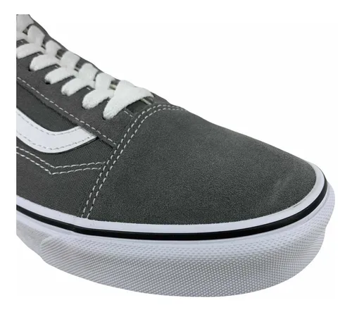 Tenis Vans Classic Old Skool Gris Vn0a4bv5195 Look Trendy