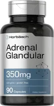Comprar Suplemento Horbaach Raw Adrenal Glandular 350 Mg 90 Cápsulas