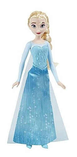 Muñeca De Moda Elsa Disney Frozen Shimmer, Falda, Zapatos