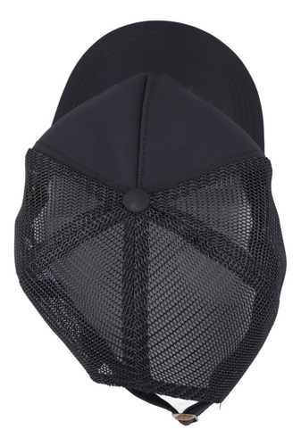 Gorra De Béisbol Negra Elegante, Ajustable, Transpirable, Pa