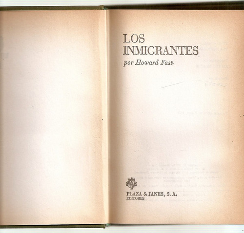 Los Inmigrantes - Fast - Plaza Janes