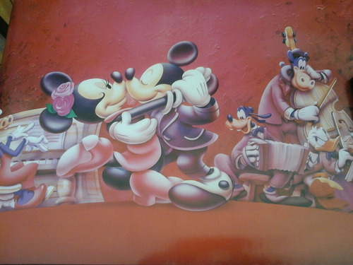 Poster Mickey Y Minnie Bailando Tango Disney