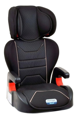 Booster com apoio Burigotto Protege Reclinável Dot beige