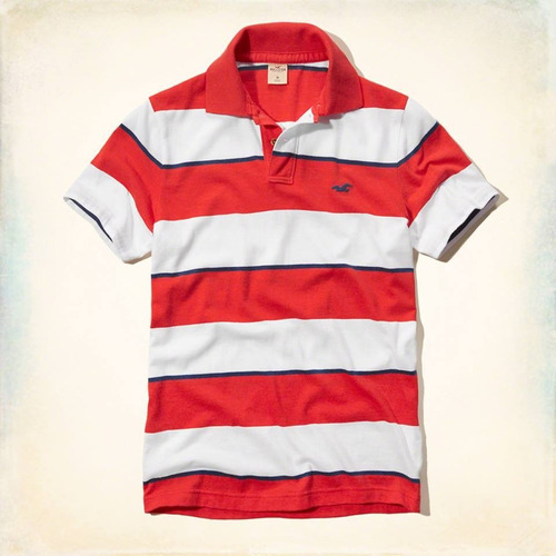 Camisa Polo Hollister Masculina Original