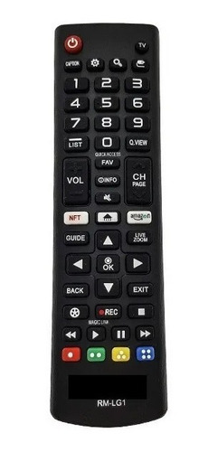 Control Compatible Con LG Smart Tv Botón Apps 55la690v 55la6