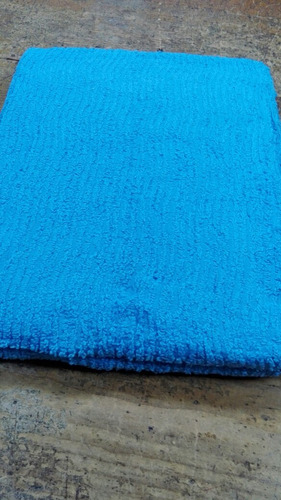Imagen 2 de 5 de Oferta !!!. Colcha Cheñil De Algodon 2 Plazas. Colores