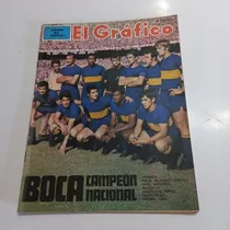 Comprar El Grafico 2619 Boca Juniors Campeon Nacional 1969