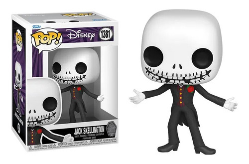 Funko Pop El Extraño Mundo De Jack - Jack Skellington #1381