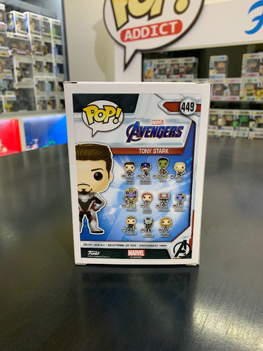 Funko Pop Marvel Avengers Endgame Vengadores Tony Stark 449