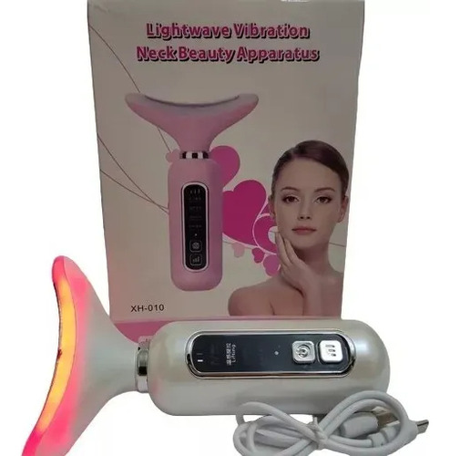 Masajeador Rejuvenecedor Gt Rosa Reduce Papada Y Arrugas Rosa