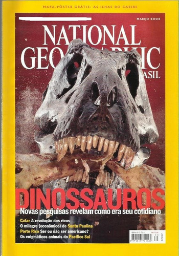 632 Rvt- Revista 2003- Nat Geografic Br- Mar 35- Dinossauros