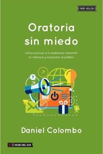ORATORIA SIN MIEDO, de Colombo, Daniel. Editorial Hojas del Sur, tapa blanda en español