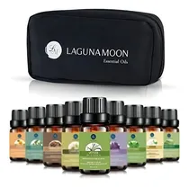 Comprar Lagunamoon Aceites Esenciales Con Bolsa De Viaje, Aceites Pu