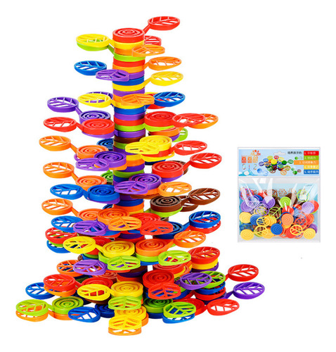 Bloque De Equilibrio Con Forma De Árbol Montessori Para Niño