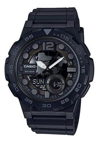 Casio Reloj Casual De Cuarzo Clásico Para Hombre, Acero